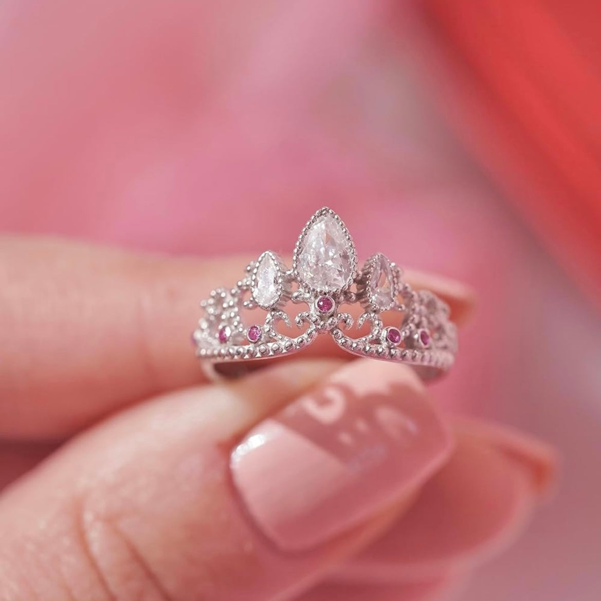 Rapunzel Crown Ring - Adjustable
