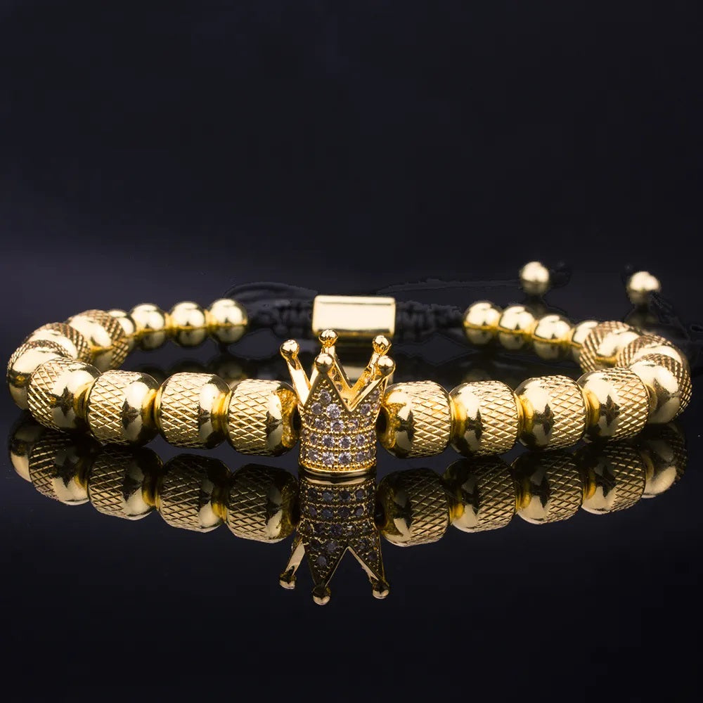 "To My Man" - The Kings Crown Bracelet