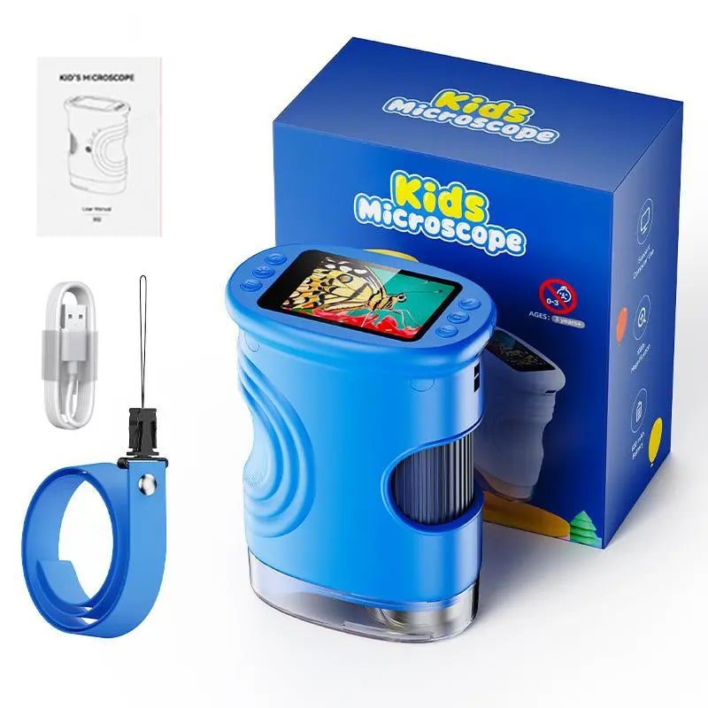 ExploraScope Kids 4K Digital Microscope (200–1000x Zoom)