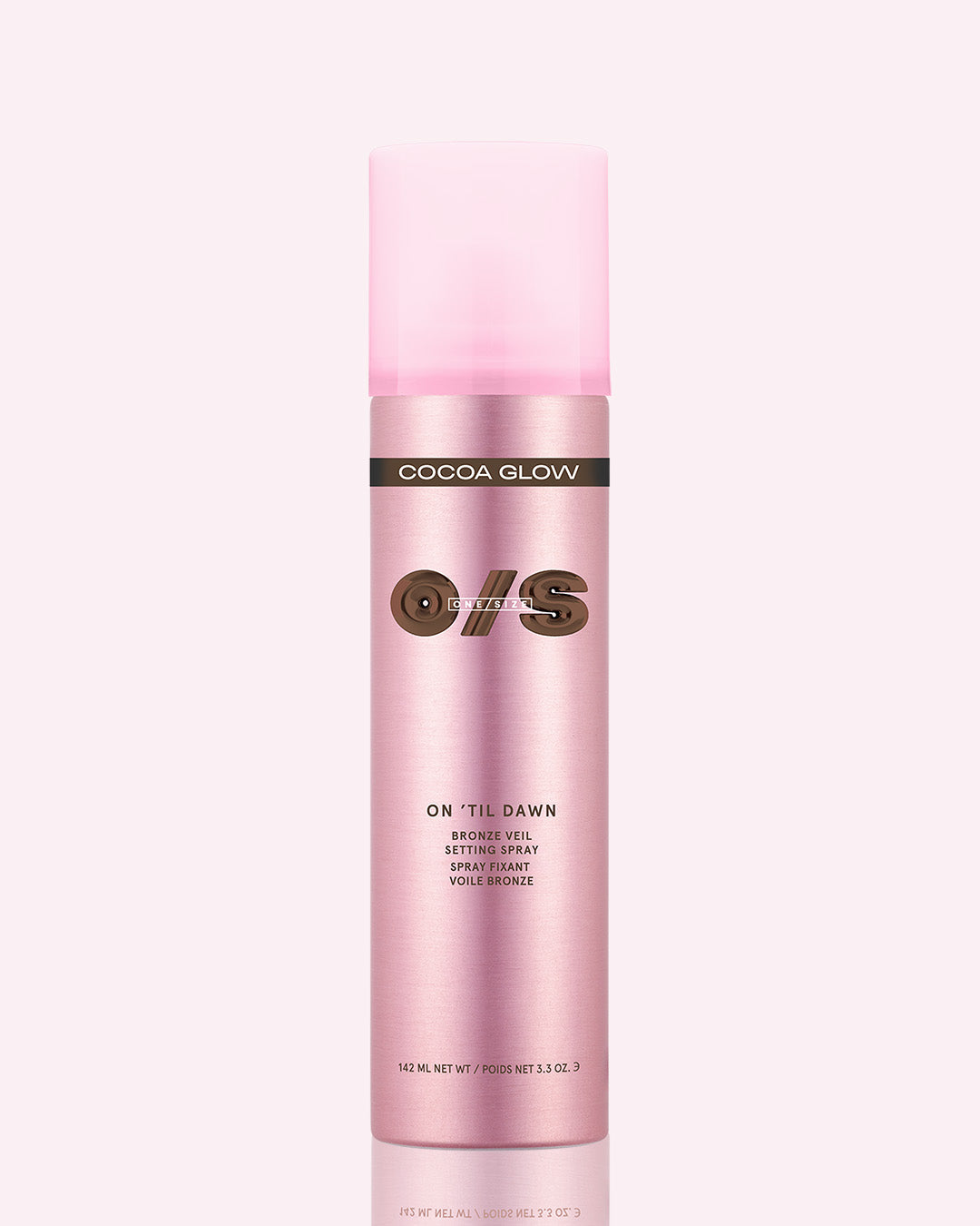 ONE/SIZE On 'Til Dawn Bronze Veil Waterproof Setting Spray, 3.4 oz bottle in Cocoa Glow