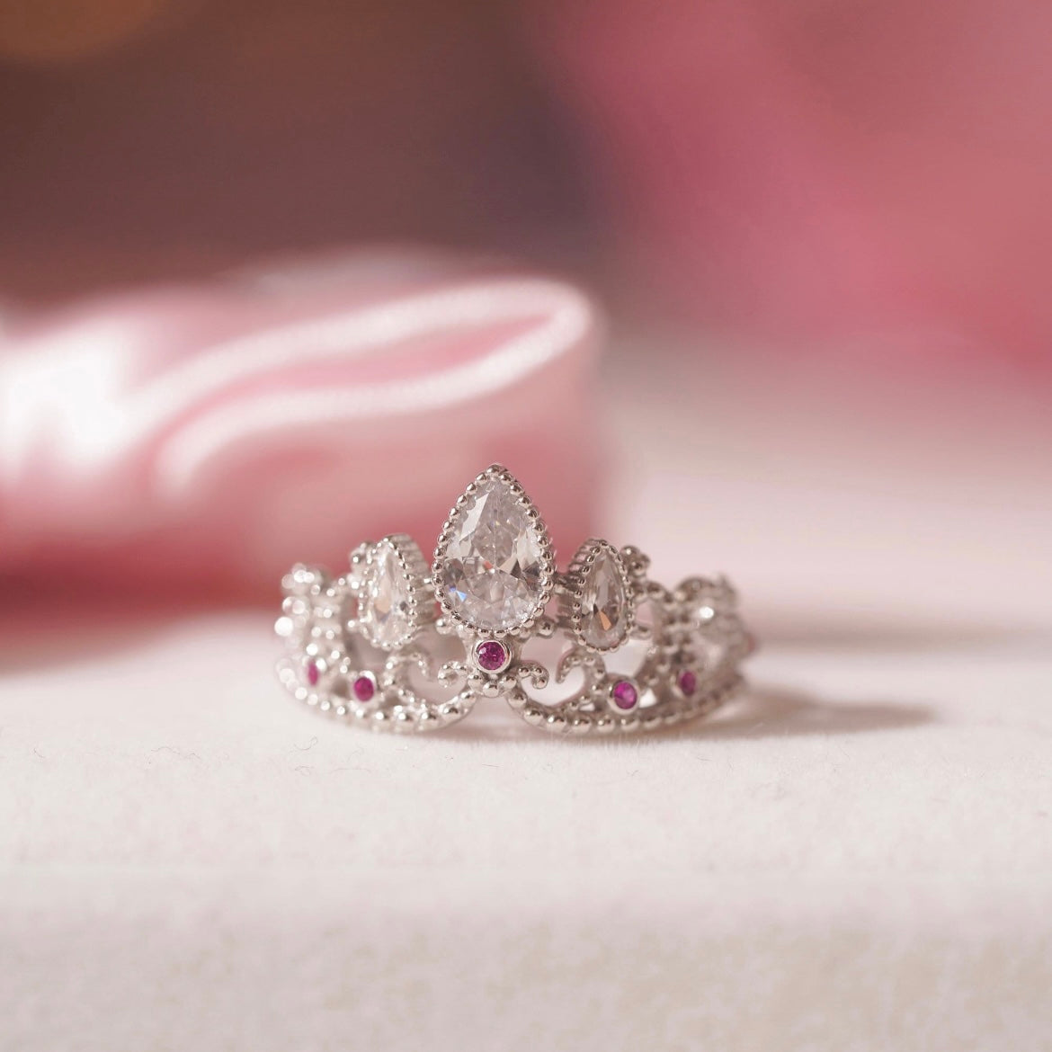 Rapunzel Crown Ring - Adjustable